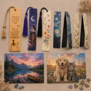 Marcapáginas y Puzzles
