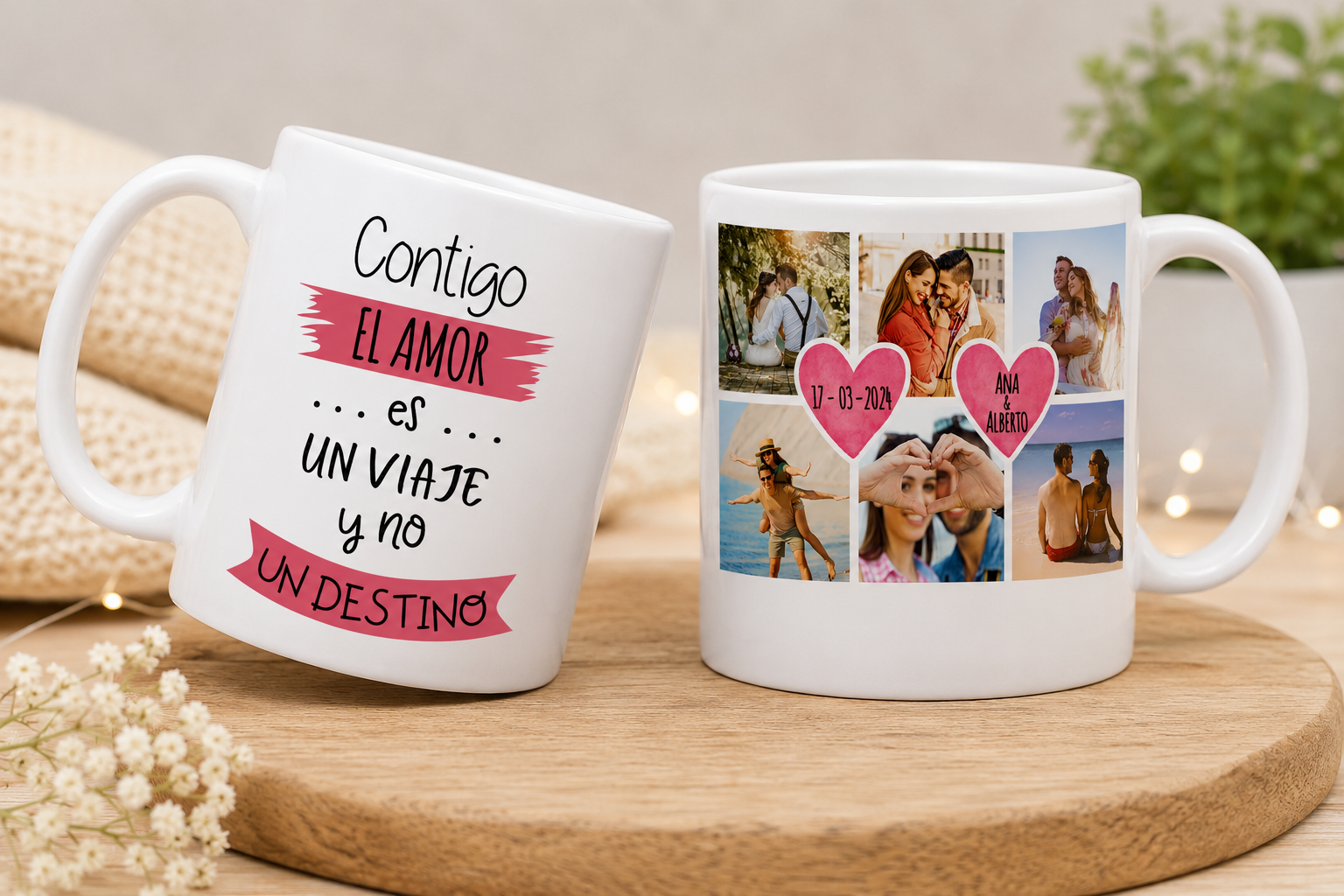 TAZA AMOR ES UN VIAJE TAZA AMOR ES UN VIAJE