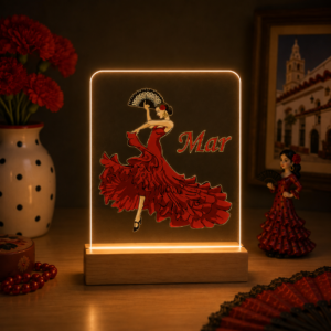 Lampara Flamenca Abanico