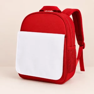 mochila roja